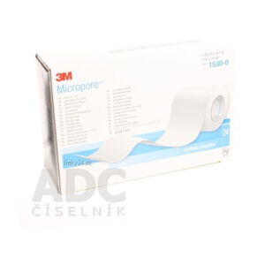 3M MICROPORE náplasť biela