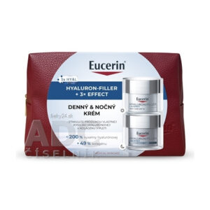 Eucerin Kazeta HYALURON-FILLER+3xEFFECT Denný krém 50ml + Nočný krém 50ml