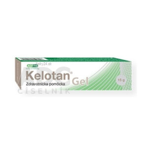 Kelotan Gel silikónový gél na jazvy 15 g