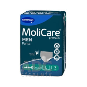 MoliCare Premium men pants 5 kvapiek L inkontinenčné naťahovacie nohavičky 7 ks