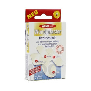 WUNDmed Hydrokoloidná náplasť 10ks -4velkosti