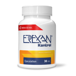 EREXAN Kontrol oddialenie vyvrcholenia pre mužov - 30 kapsúl