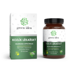 Valeriána lekárska – bylinný extrakt – 60 kapsúl – Green idea