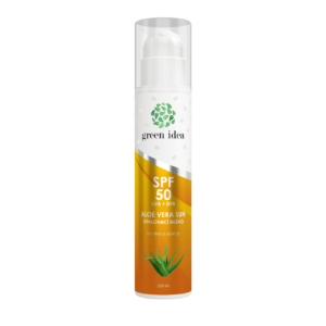 Aloe vera Sun – opaľovacie mlieko SPF 50 – 200 ml – Green idea