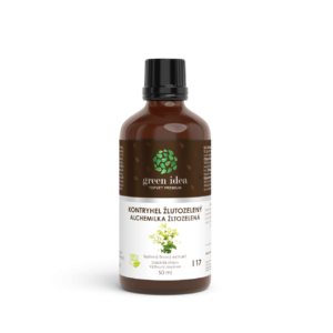 Alchemilka žltozelená – tinktúra – kvapky 50 ml – Green idea