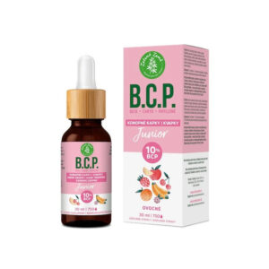 Konopné kvapky s BCP Junior - 30 ml - Zelená Země