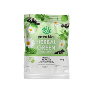 Herbal green – bylinné cukríky 100 g – Green idea
