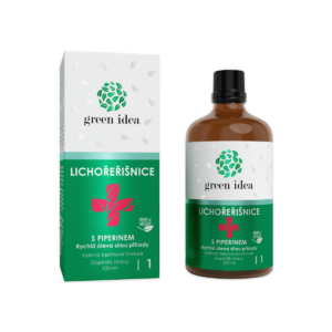 Kapucínka+ s piperínom – bezliehová tinktúra 100 ml – Green idea