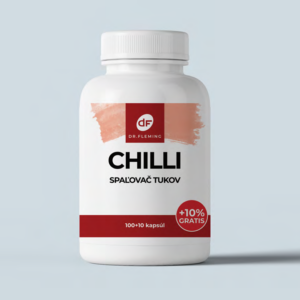 Chilli Spaľovač tukov - 110 kapsúl - Dr. Fleming