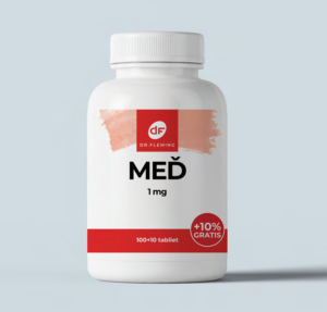 Meď 1 mg - 110 tabliet - Dr. Fleming