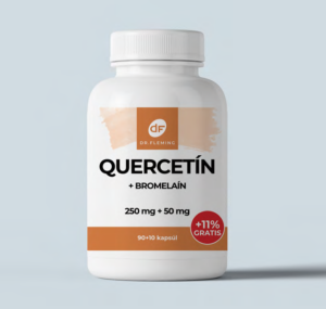 Quercetín + Bromelaín - 100 kapsúl - Dr. Fleming