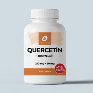 Quercetín + Bromelaín - 100 kapsúl - Dr. Fleming