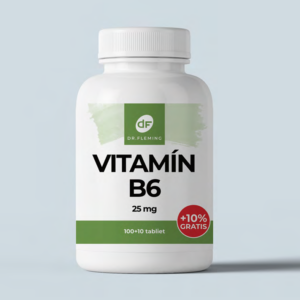 Vitamín B6 25 mg - 110 tabliet - Dr. Fleming