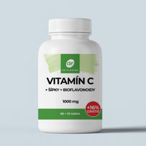 Vitamín C 1000mg + Šípky + Bioflavonoidy - 70 tabliet - Dr. Fleming