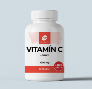 Vitamín C 1000 + Šípky - 70 tabliet - Dr. Fleming
