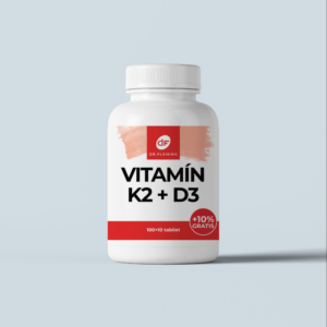 Vitamín K2 100μg + D3 3000IU - 110 tabliet - Dr. Fleming