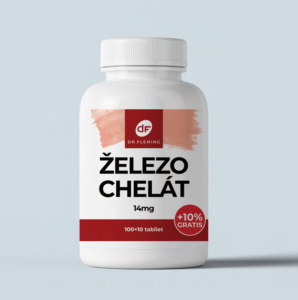 Železo Chelát 14mg - 110 tabliet - Dr. Fleming