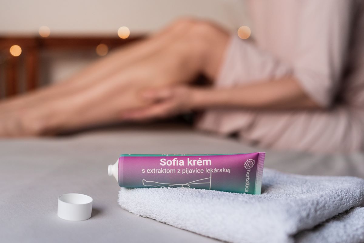 Sofia krém na kŕčové žily s extraktom z pijavice lekárskej 150ml Herbatica