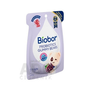 Biobor PROBIOTICS GUMMY BEARS GRAPE FLAVOR