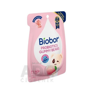 Biobor PROBIOTICS GUMMY BEARS PEACH FLAVOR