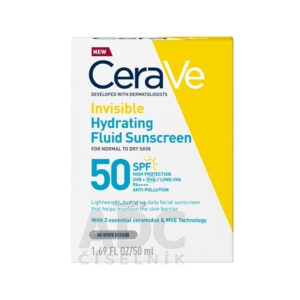 CeraVe Hydratačný opaľovací fluid s SPF 50+