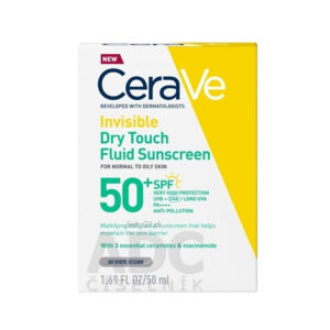 CeraVe Zmatňujúci opaľovací fluid s SPF 50+