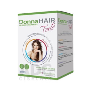 DonnaHAIR Forte 4 mesačná kúra 90 + 30 cps