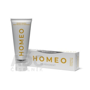 HERBADENT HOMEO Prírodná bylinná zubná pasta