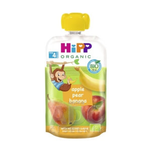 HiPP BIO 100% Ovocie Jablko Hruška Banán