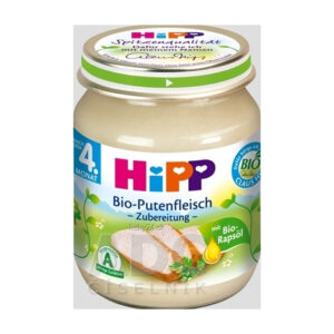 HiPP Príkrm BIO Morčacie mäso - pyré