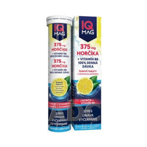 IQ MAG HORČÍK 375 mg + Vitamín B6