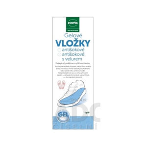svorto Gélové VLOŽKY antišokové s velúrom 125