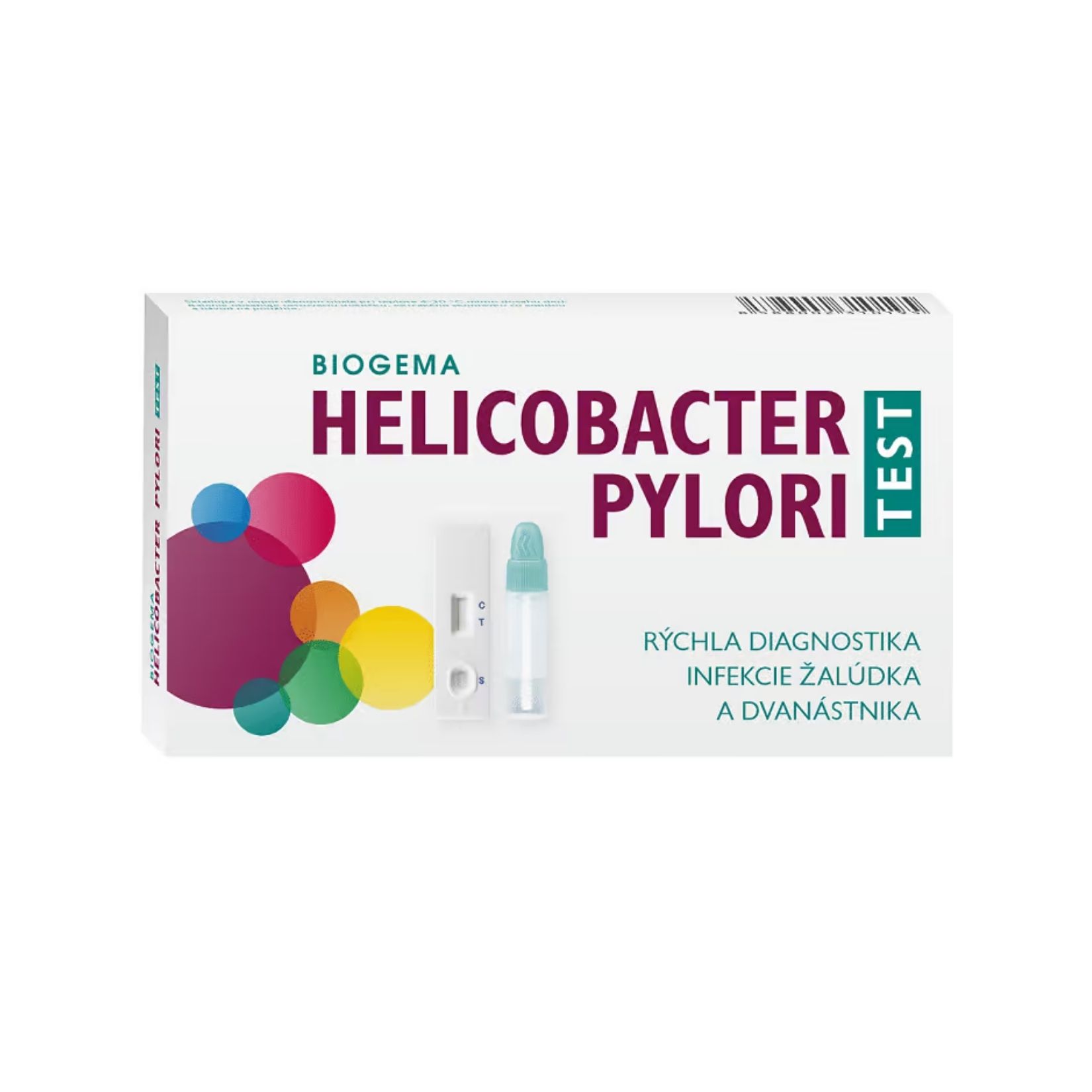 Masticha Terapia Helikobakter test na prítomnosť baktérie - 1 ks