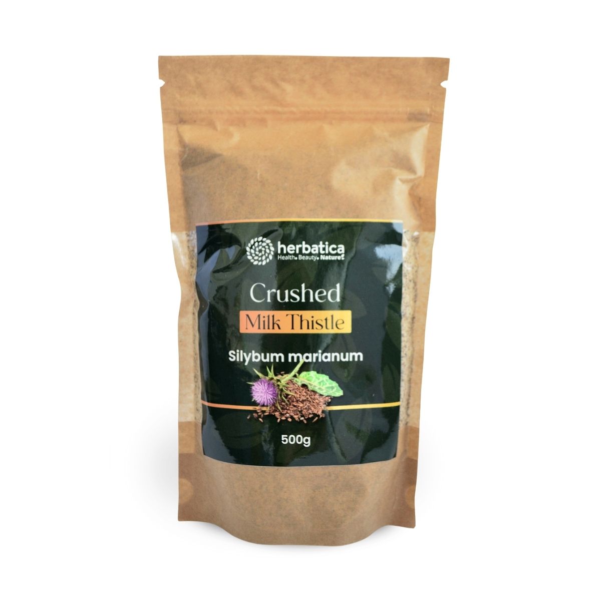 100% jemne drvený pestrec mariánsky - 500g / 250g - Herbatica Balenie: 250 g