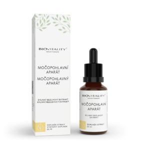 Močopohlavný aparát – bezalkoholová tinktúra – kvapky 25 ml – Green idea