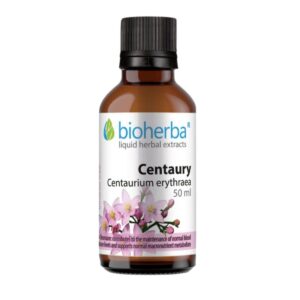 Zemežlč menšia (Centaurium erythraea) kvapky – tinktúra – 50 ml – Bioherba