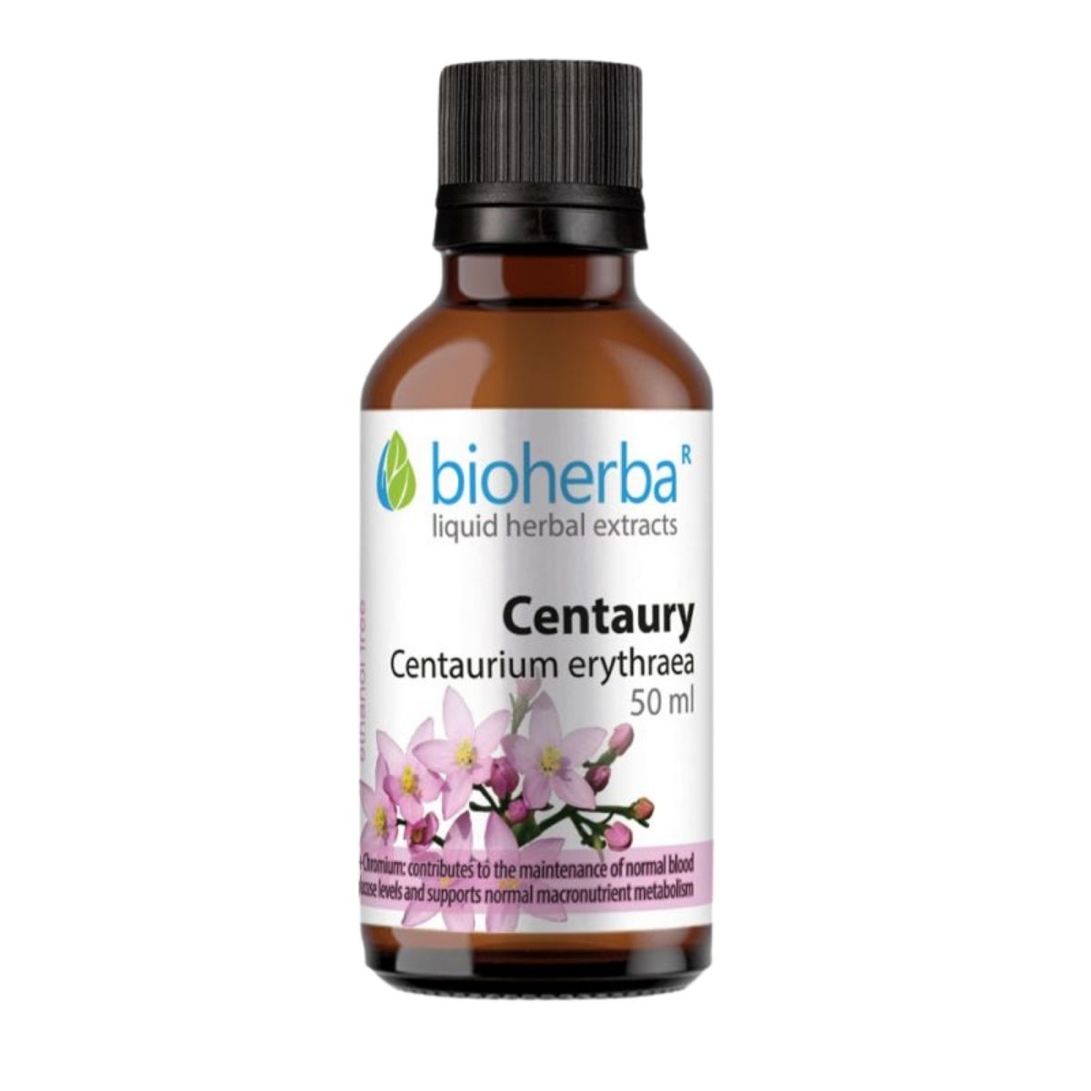 Zemežlč menšia (Centaurium erythraea) kvapky – tinktúra – 50 ml – Bioherba