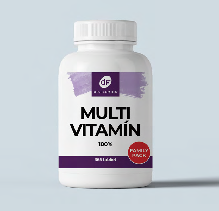 Multivitamín 100% - 365 tabliet - Dr. Fleming