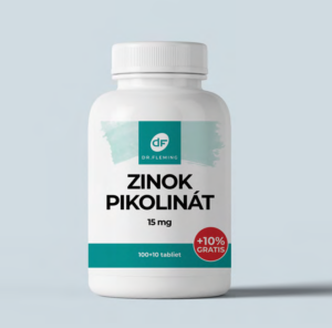 Zinok Pikolinát 15mg - 110 tabliet - Dr. Fleming