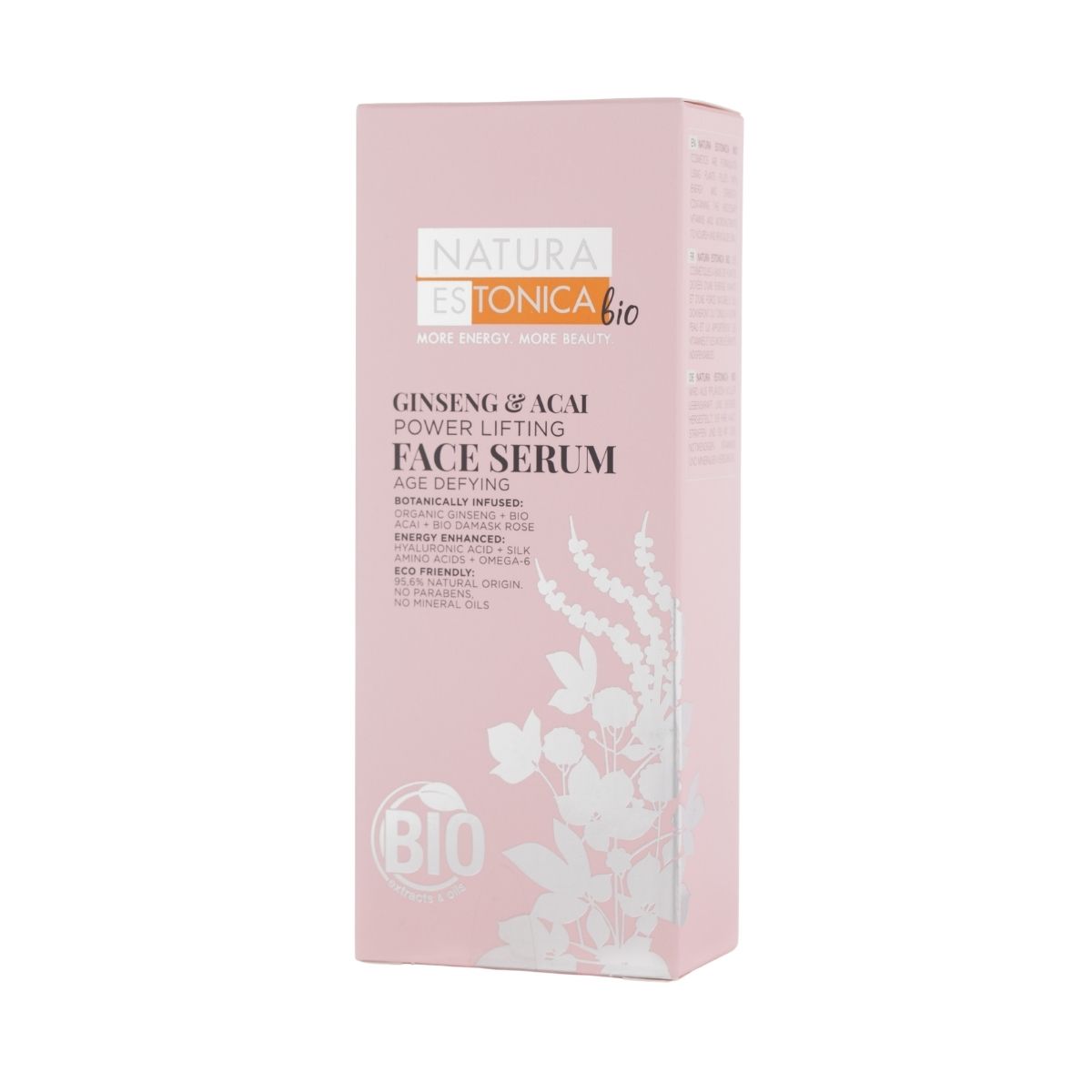 Pleťové sérum so ženšenom a acai - 30 ml - Natura Estonica