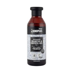 Pánsky osviežujúci šampón a sprchový gél 2v1 - 280 ml - Dr. Konopka's