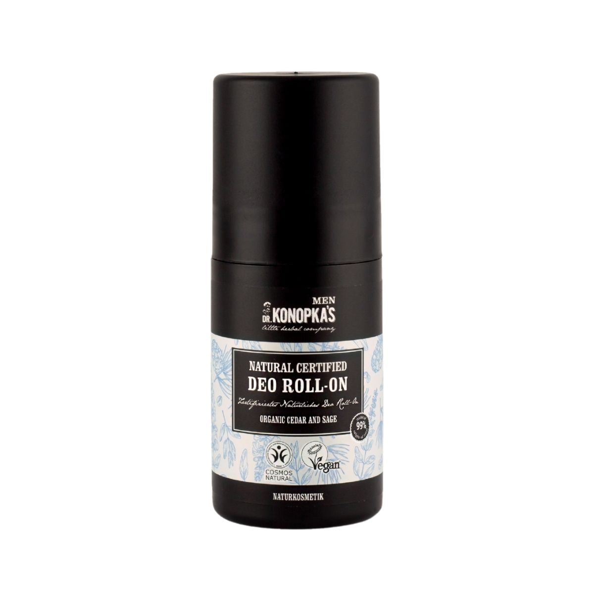 Pánsky prírodný certifikovaný dezodorant roll-on - 50 ml - Dr. Konopka's