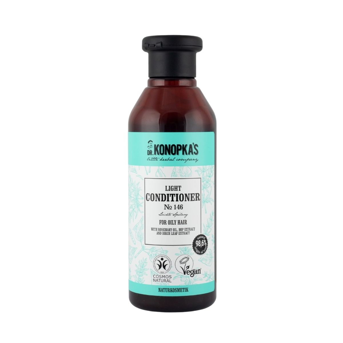 Ľahký kondicionér №146 pre mastné vlasy - 280 ml - Dr. Konopka's