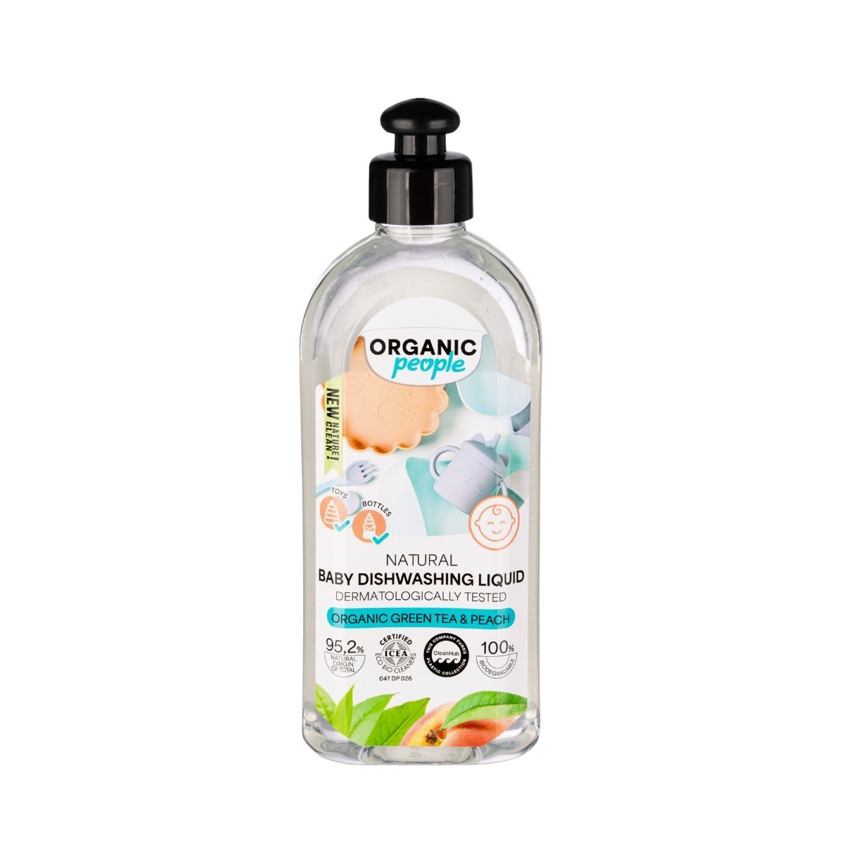 Prírodný prostriedok na riad pre deti - 350 ml - Organic People