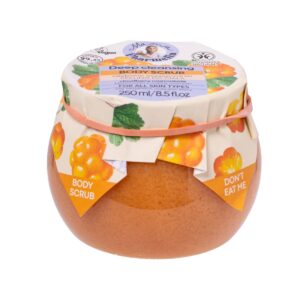 Hĺbkovo čistiaci telový peeling s moruškou - 250 ml - Mama Pharmelia