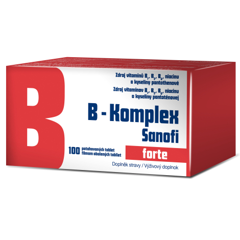 B-komplex forte Sanofi 100 tbl flm