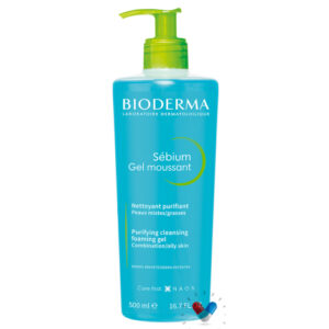 Bioderma Sébium Moussant čistaci gél s pumpou 500 ml