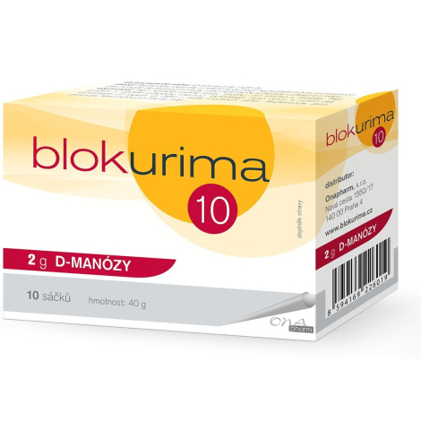 Blokurima 2 g D-MANÓZY vrecúška 10 ks