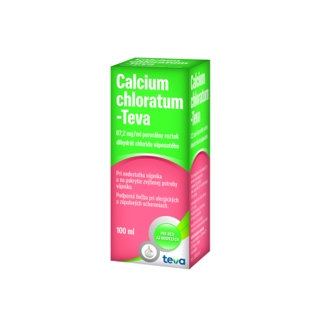 Calcium Chloratum - TEVA 100 ml