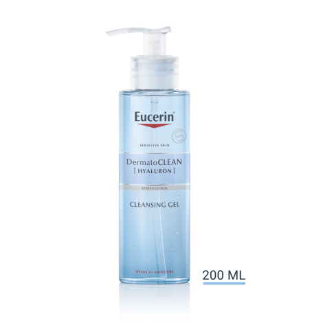 Eucerin čistiace pleťový gél DermatoCLEAN 200 ml